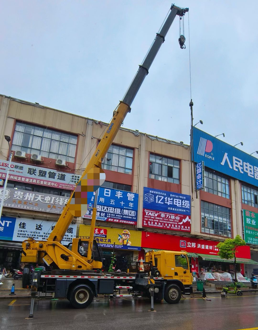 忻府区吊车吊机租赁桥梁吊装